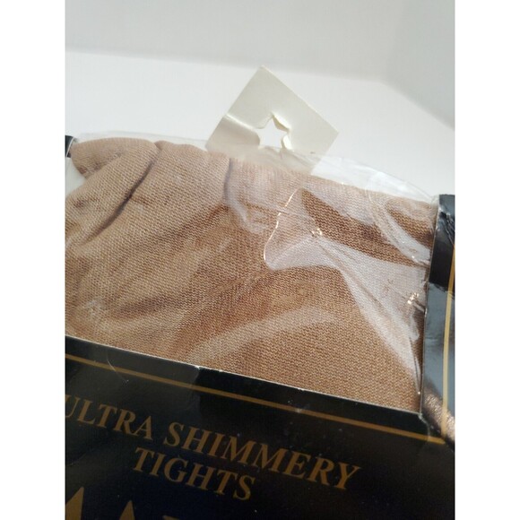 Danskin Ultra Shimmery Tights 1993 Lt Toast Size A NOS 1331 - Picture 3 of 7